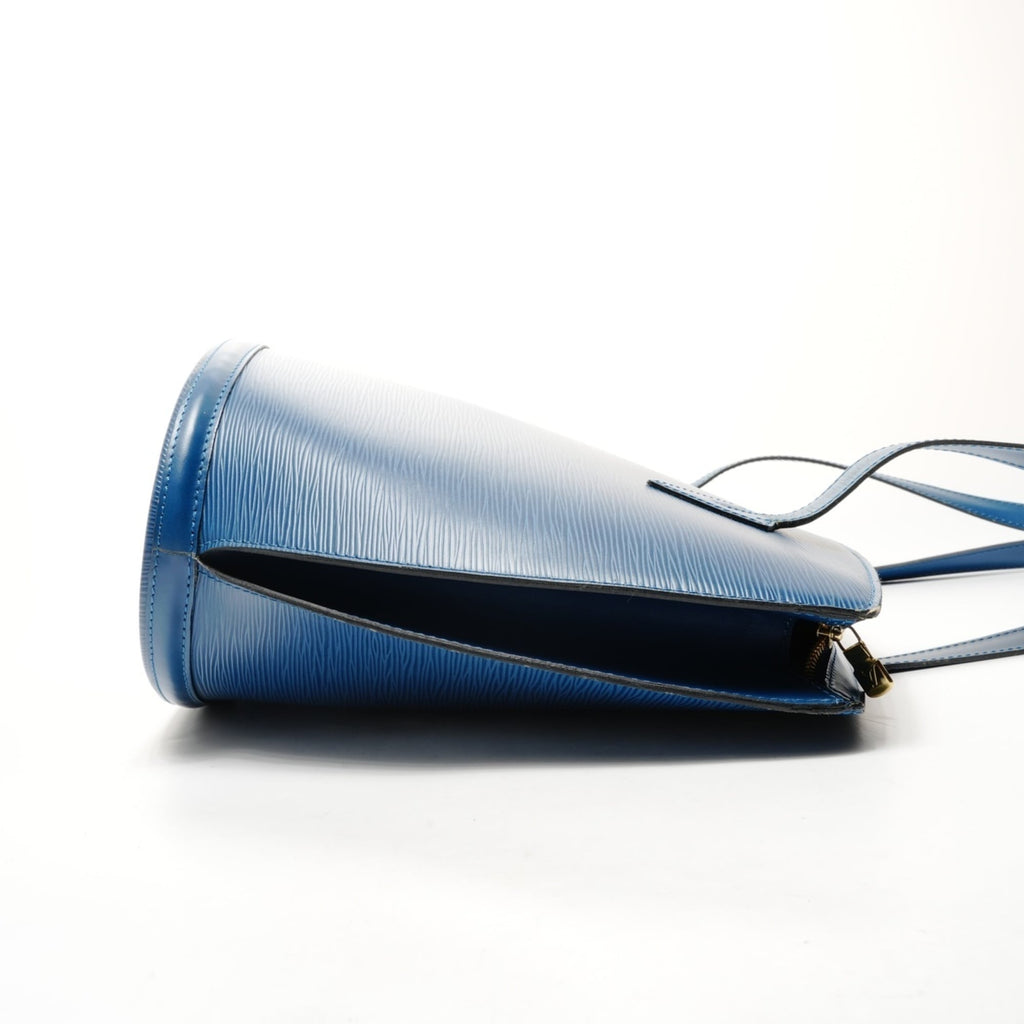 Louis Vuitton Blue Epi Leather Shoulder Bag