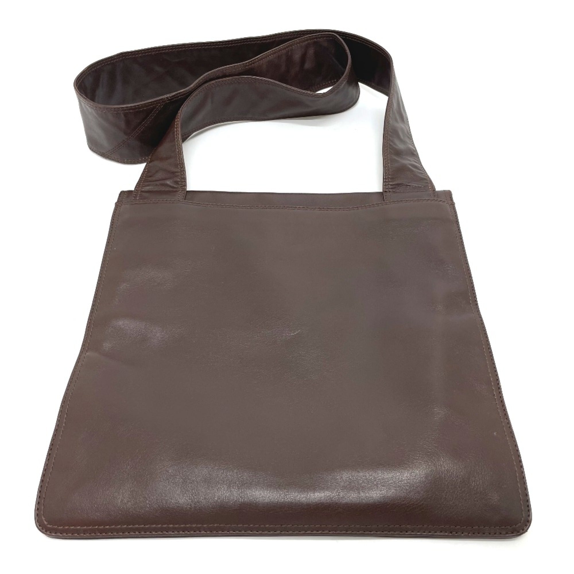 Chanel Brown Leather Shoulder Bag