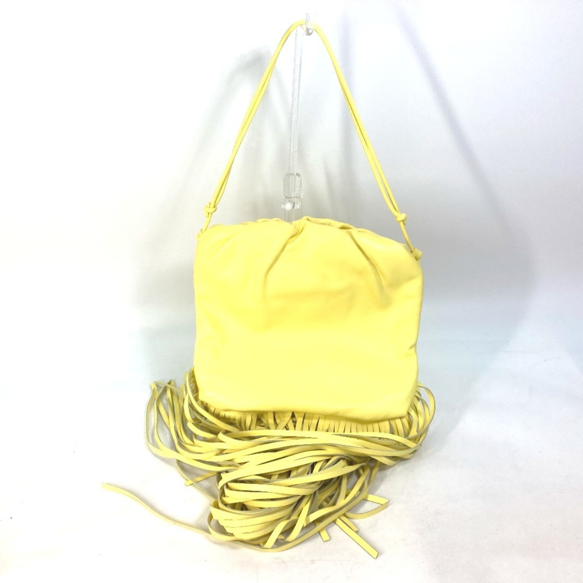 Bottega Veneta Yellow Leather Shoulder Bag