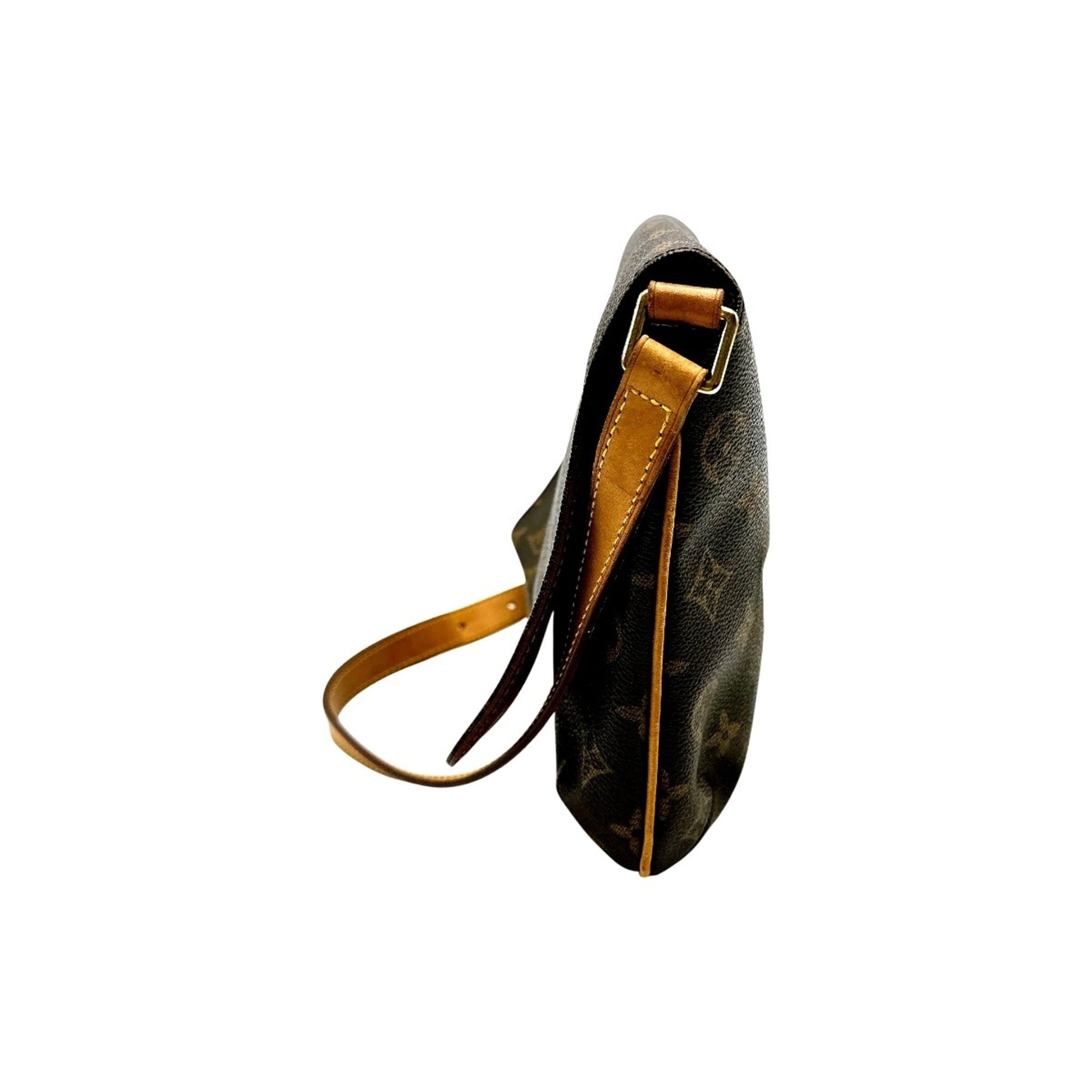 Louis Vuitton Brown Monogram Canvas Shoulder Bag