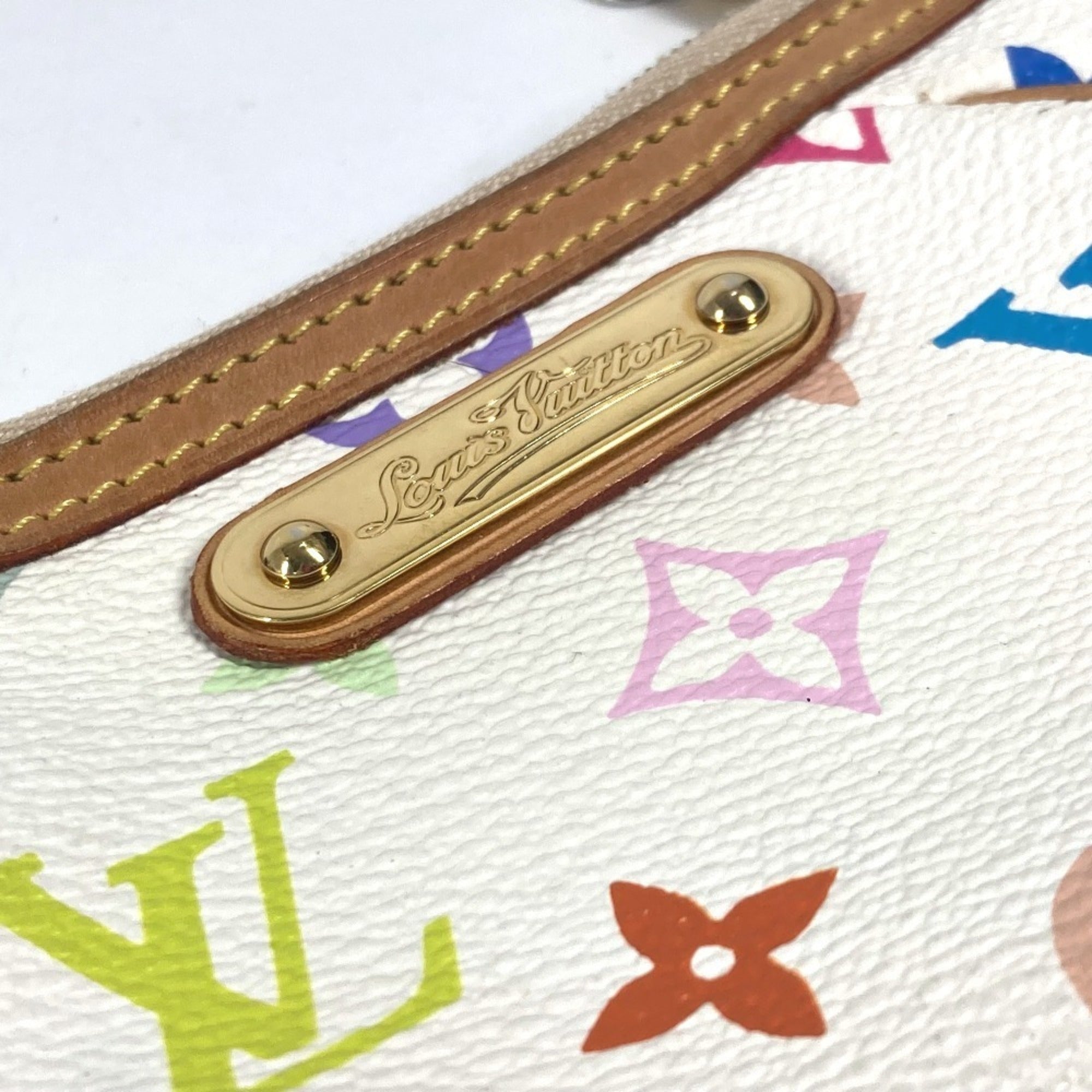 Louis Vuitton Monogram Multicolore Blanc Monogram Multicolore Handbag