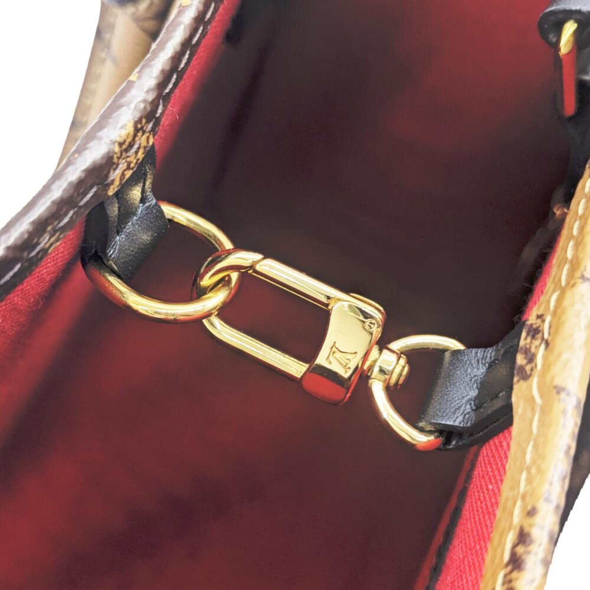 Louis Vuitton Brown Monogram Monogram Reverse Monogram Reverse Monogram Handbag Shoulder Bag Tote Bag