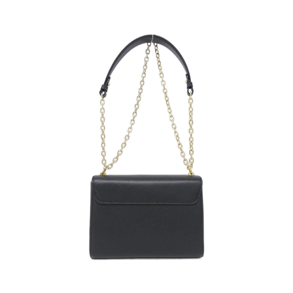 Louis Vuitton Black Leather Shoulder Bag