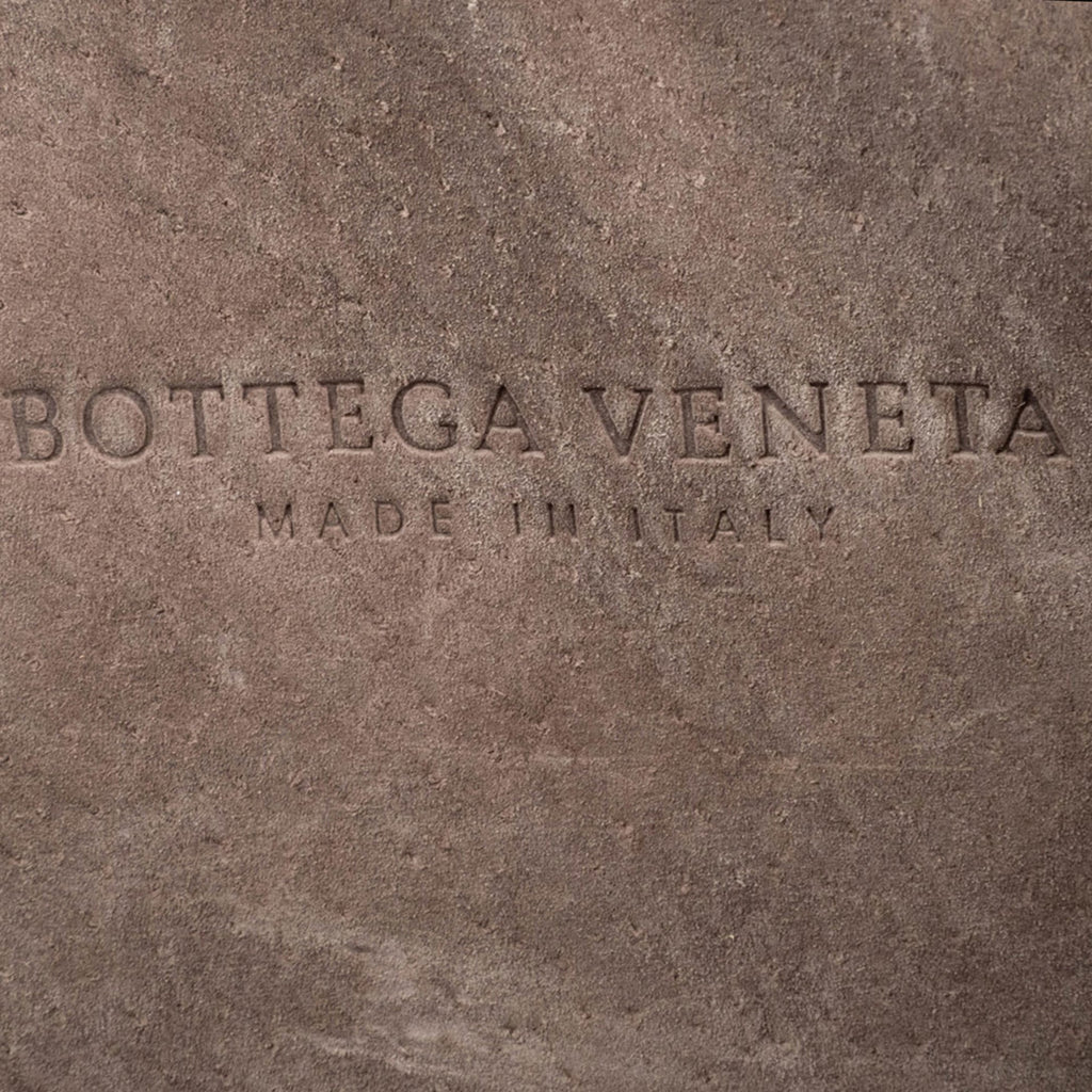 Bottega Veneta Navy Leather Shoulder Bag