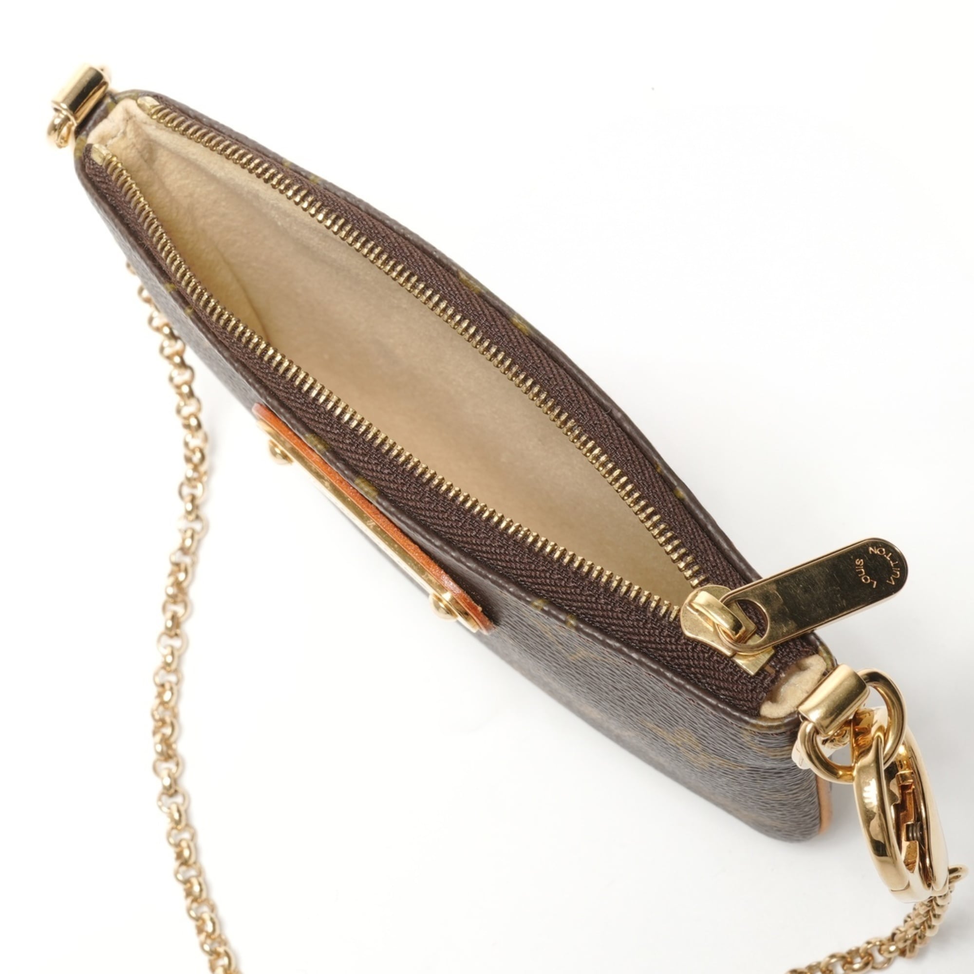 Louis Vuitton Brown Monogram Shoulder Bag
