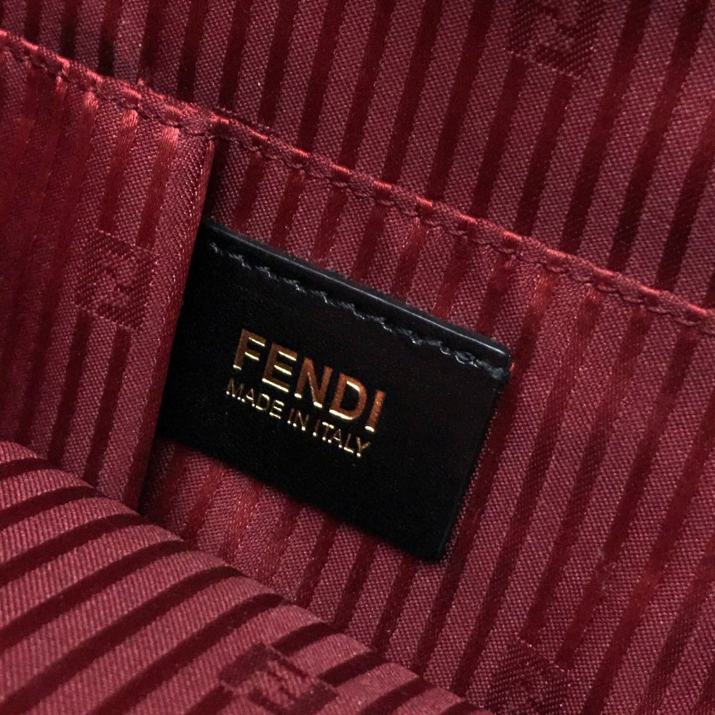 Fendi Red Leather Handbag