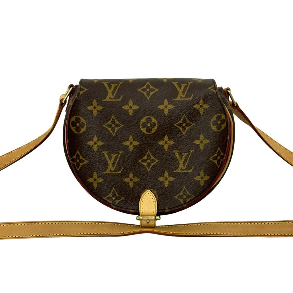 Louis Vuitton Brown Leather Pvc Pochette Shoulder Bag