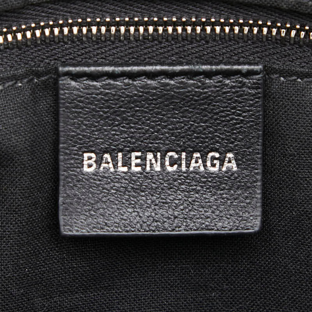 Balenciaga Black Pvc Shoulder