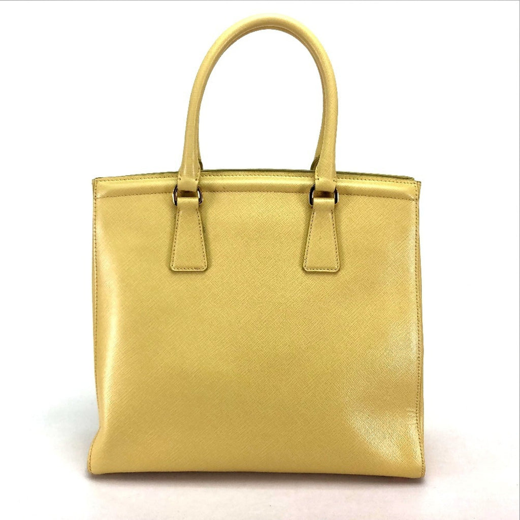Prada Yellow Saffiano Handbag Shoulder Bag