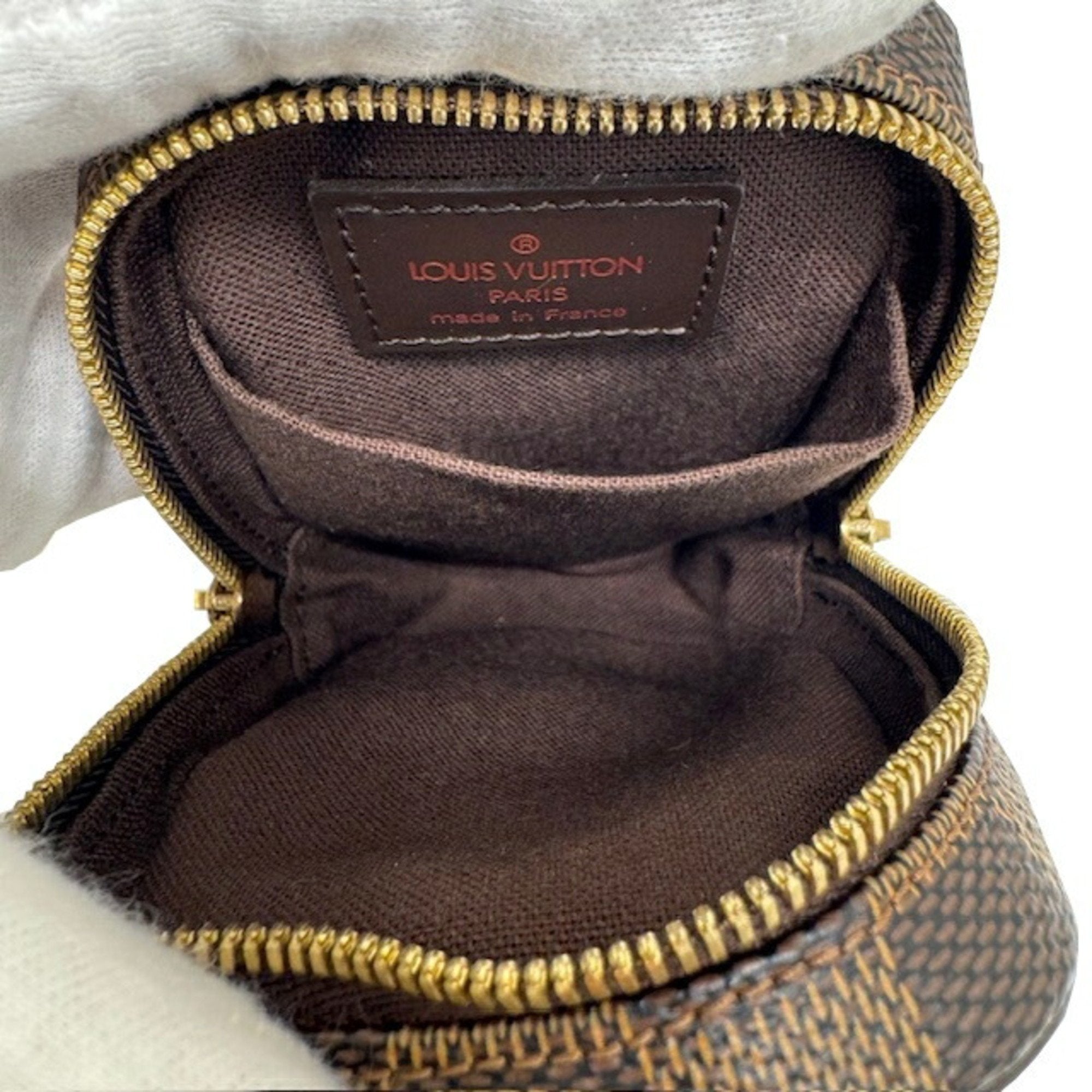 Louis Vuitton Brown Damier Canvas Ebene Damier Canvas Pouch Shoulder Bag