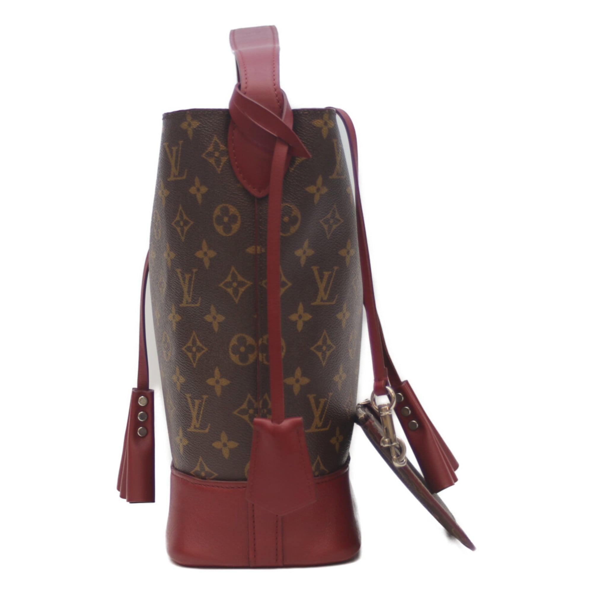 Louis Vuitton Bordeaux Brown Monogram Pouch Shoulder Bag