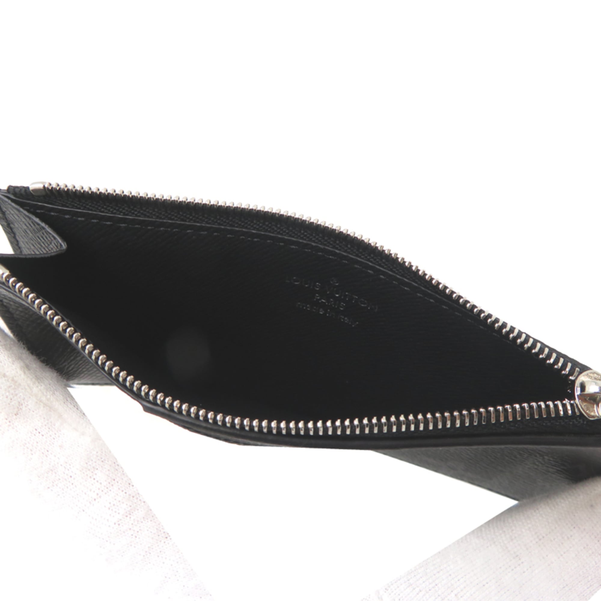 Louis Vuitton Black Monogram Eclipse Coin Purse/Coin Case