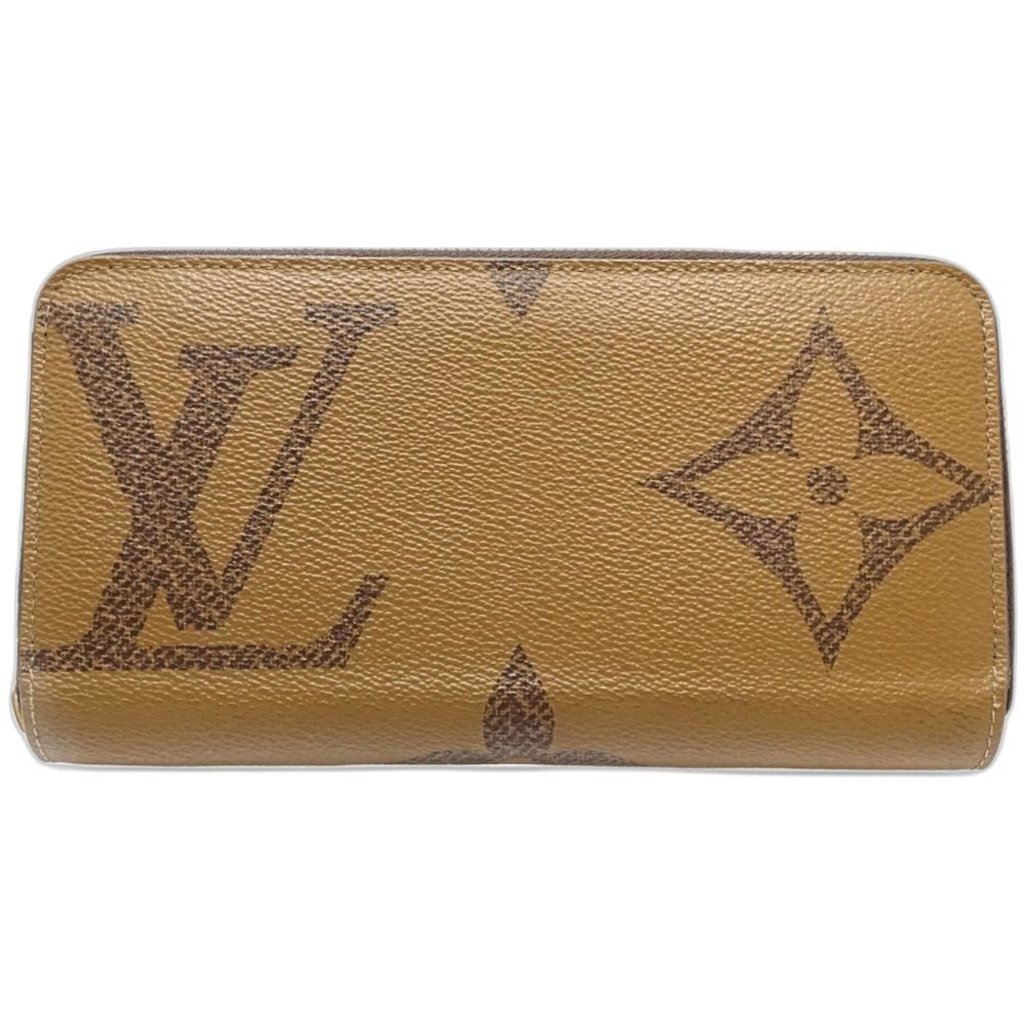 Louis Vuitton Brown Canvas Long Wallet