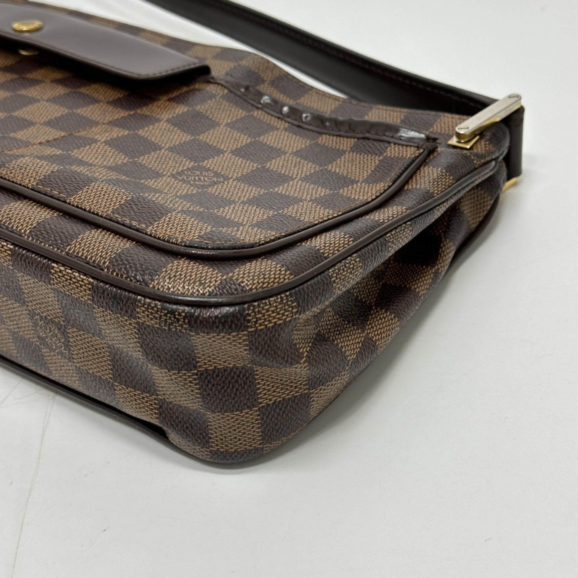 Louis Vuitton Damier Brown Ebene Damier Canvas Shoulder Bag