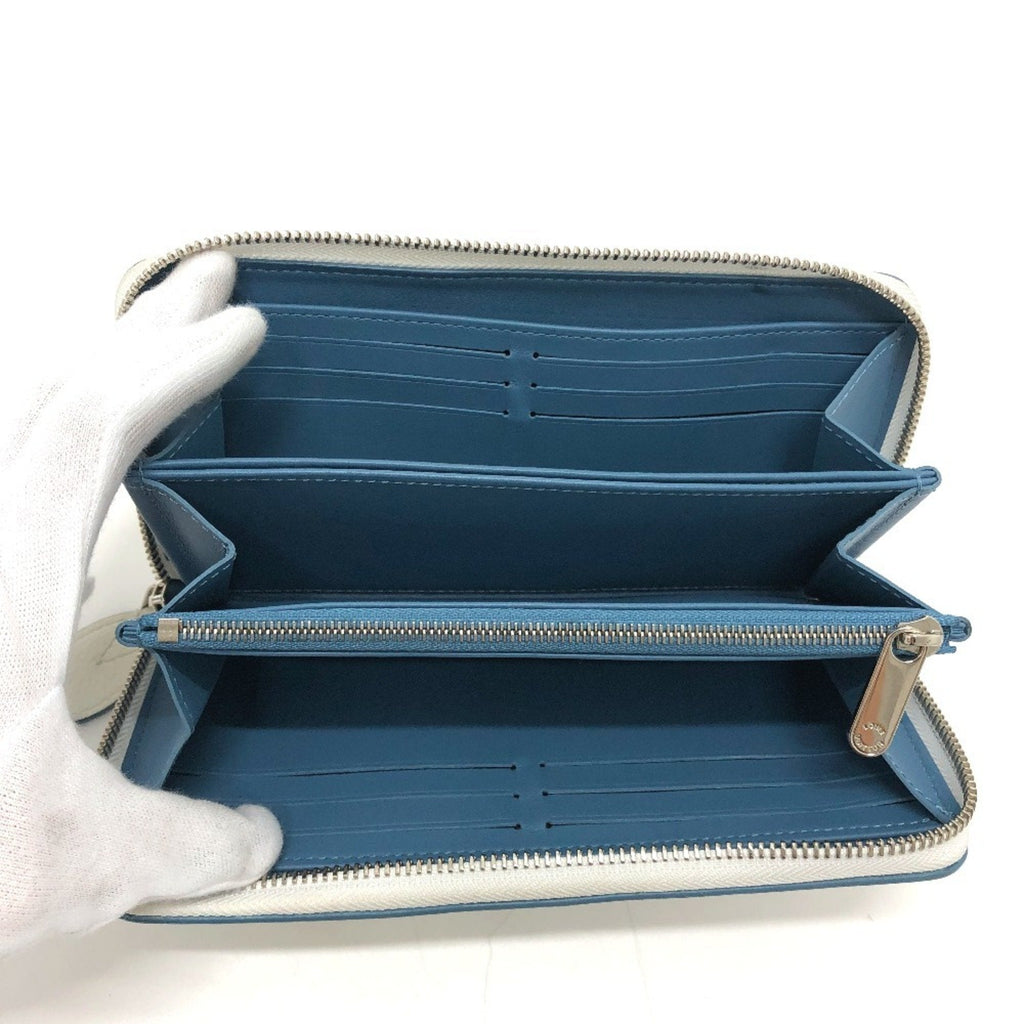 Louis Vuitton White Mahina Leather Long Wallet