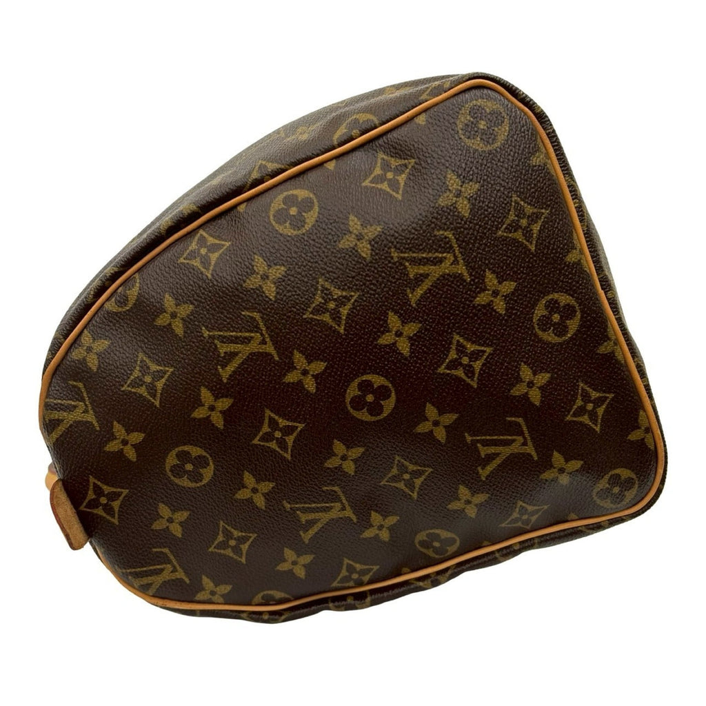 Louis Vuitton Brown Leather Pvc Boston Bag