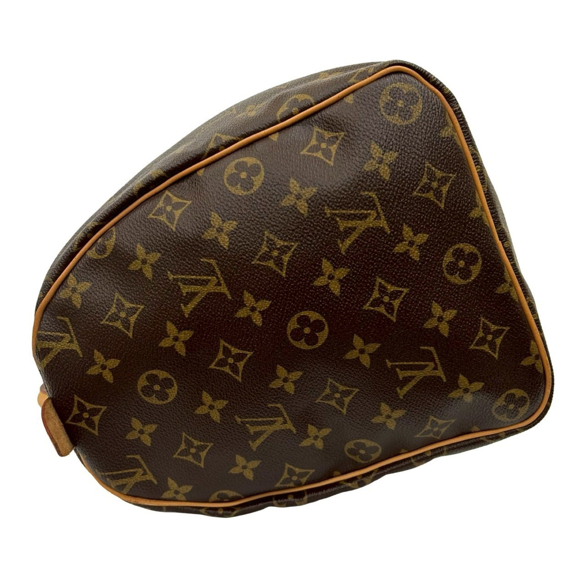 Louis Vuitton Brown Leather Pvc Boston Bag