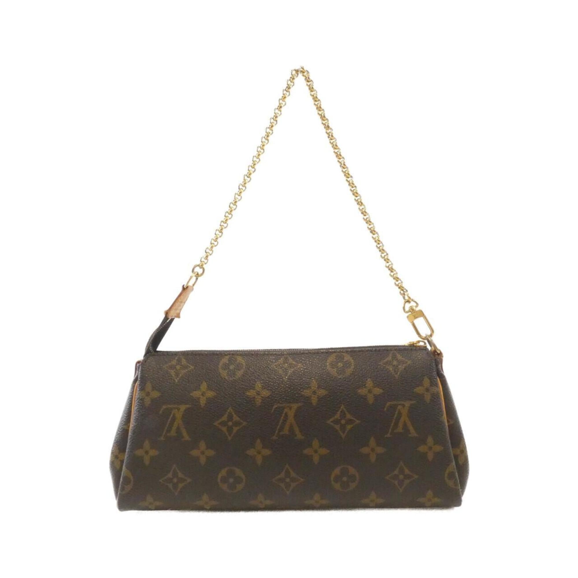 Louis Vuitton Brown Coated Canvas Shoulder Bag