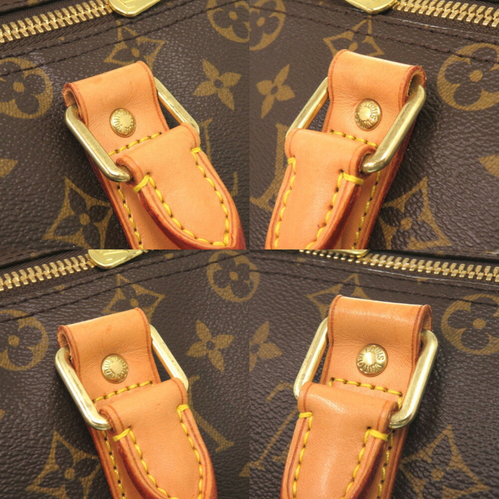 Louis Vuitton Brown Monogram Boston Bag
