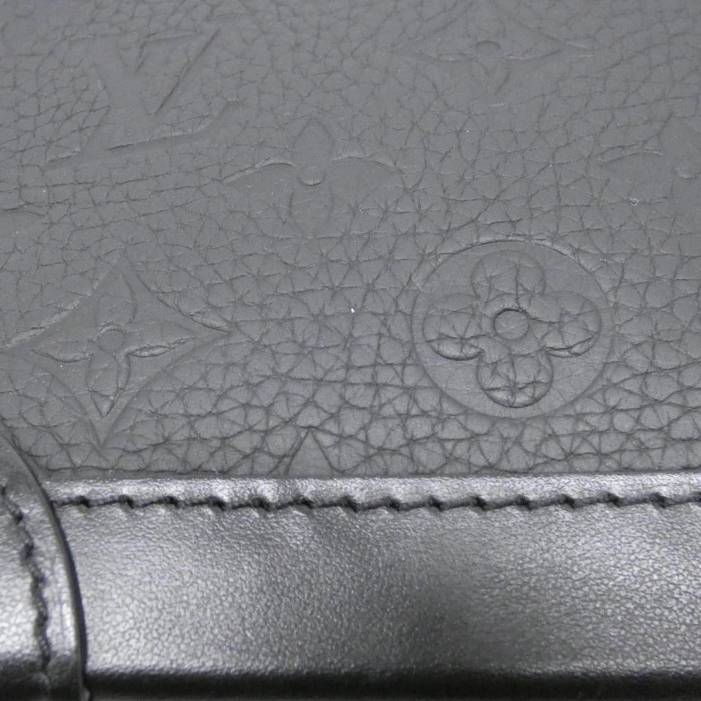 Louis Vuitton Black Leather Shoulder Bag