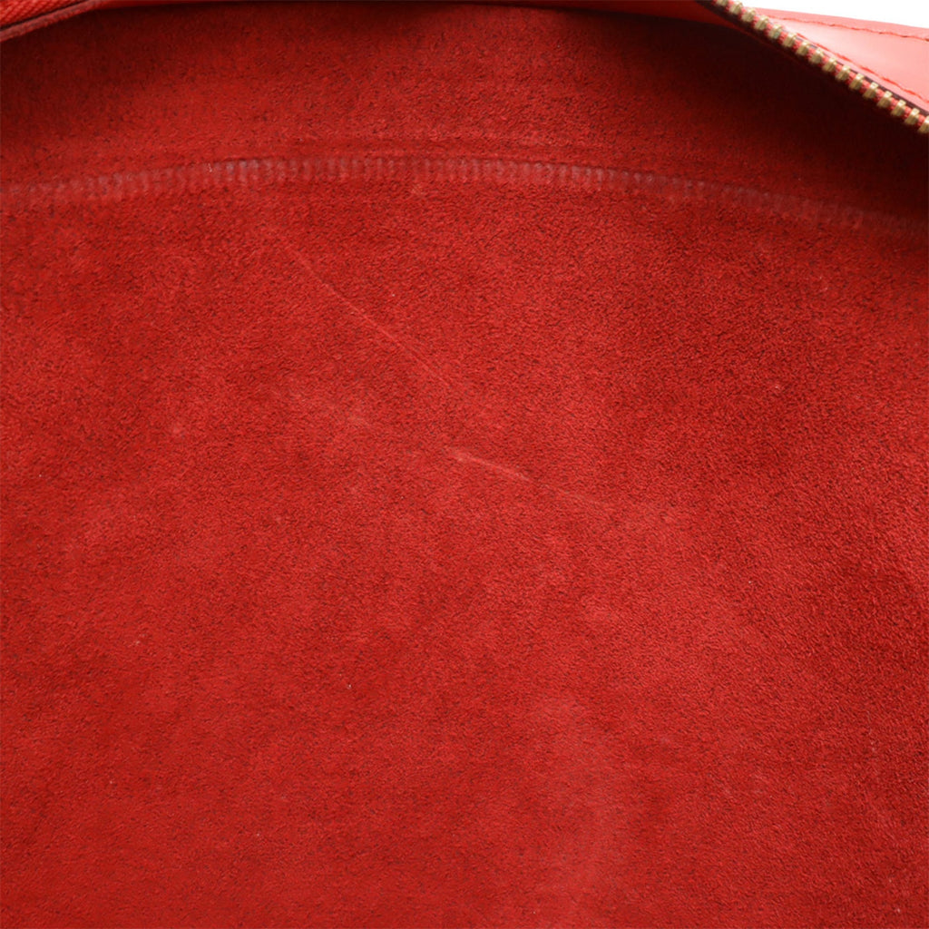Louis Vuitton Castilian Red Epi Leather Shoulder Bag Tote Bag