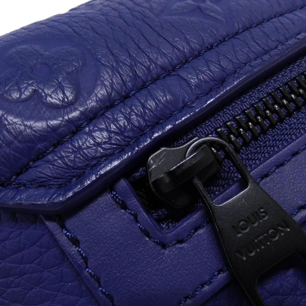 Louis Vuitton Taurillon Blue Nuit Leather Shoulder Bag