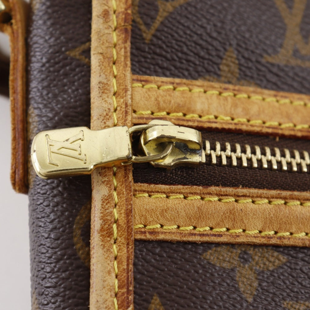 Louis Vuitton Brown Monogram Messenger Bag Shoulder Bag