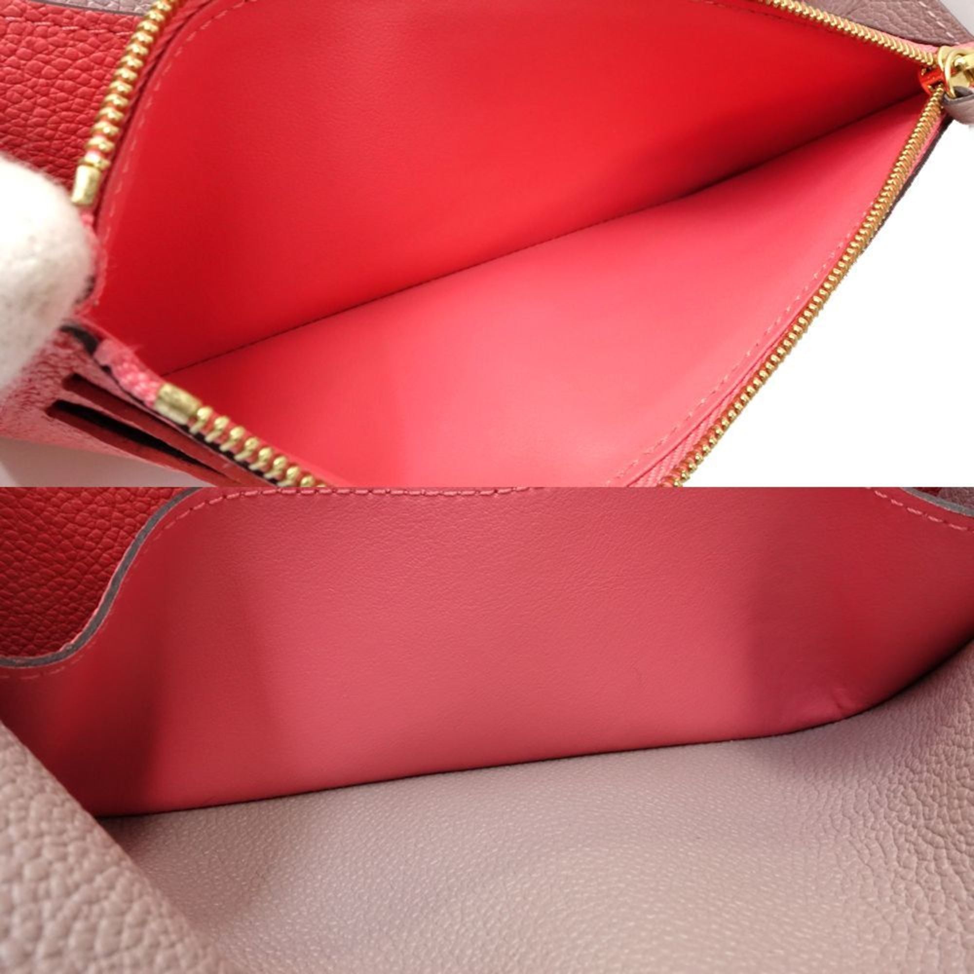 Louis Vuitton Hot Pink Monogram Empreinte Long Wallet
