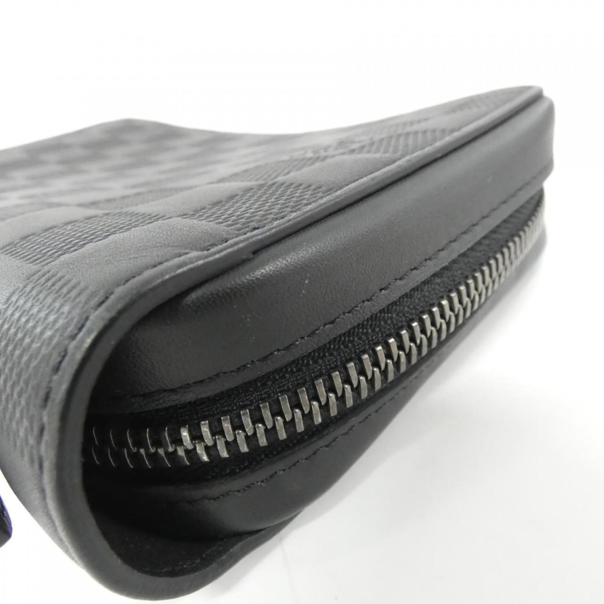 Louis Vuitton Damier Infini Onyx Leather Long Wallet