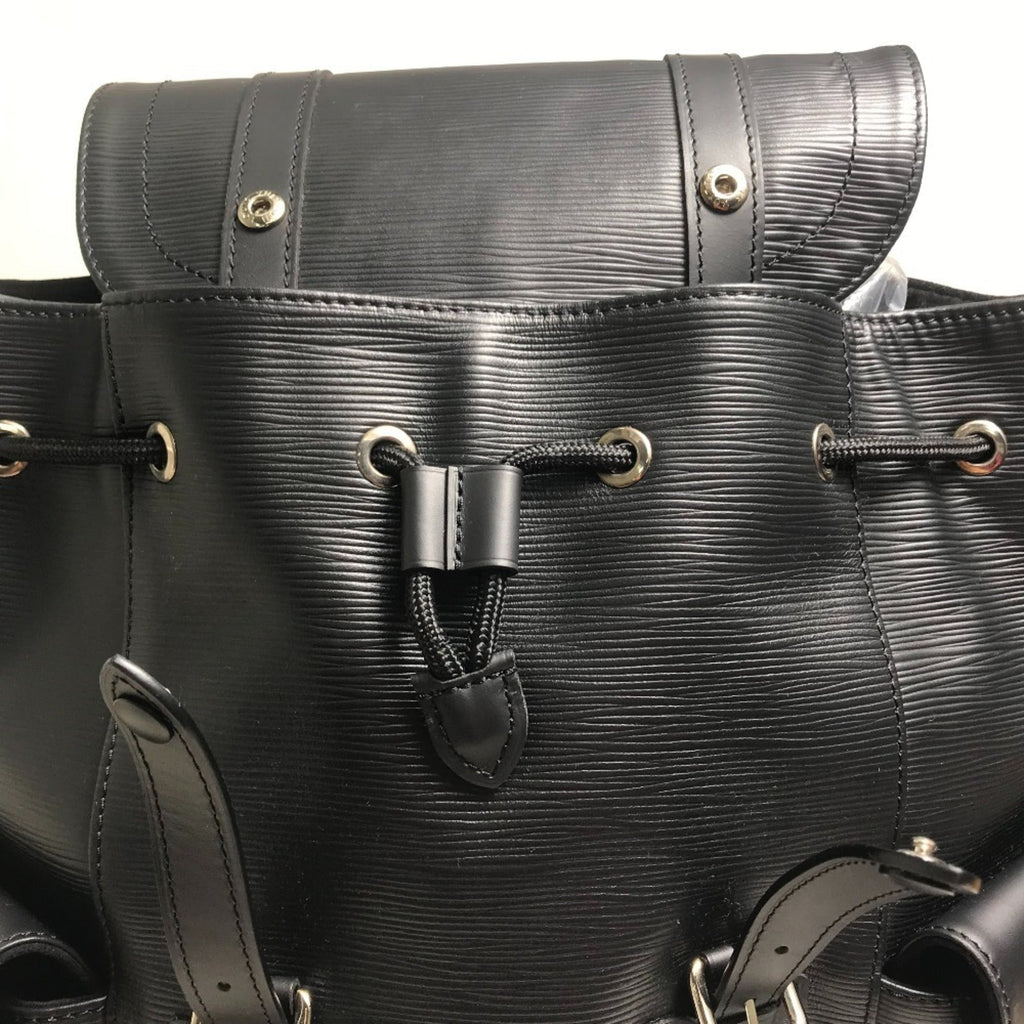Louis Vuitton Black Epi Leather Backpack