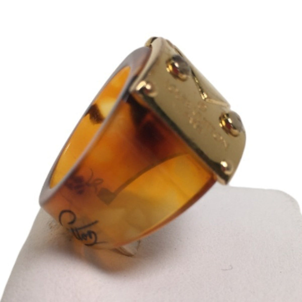 Louis Vuitton Metal Plastic Band Ring