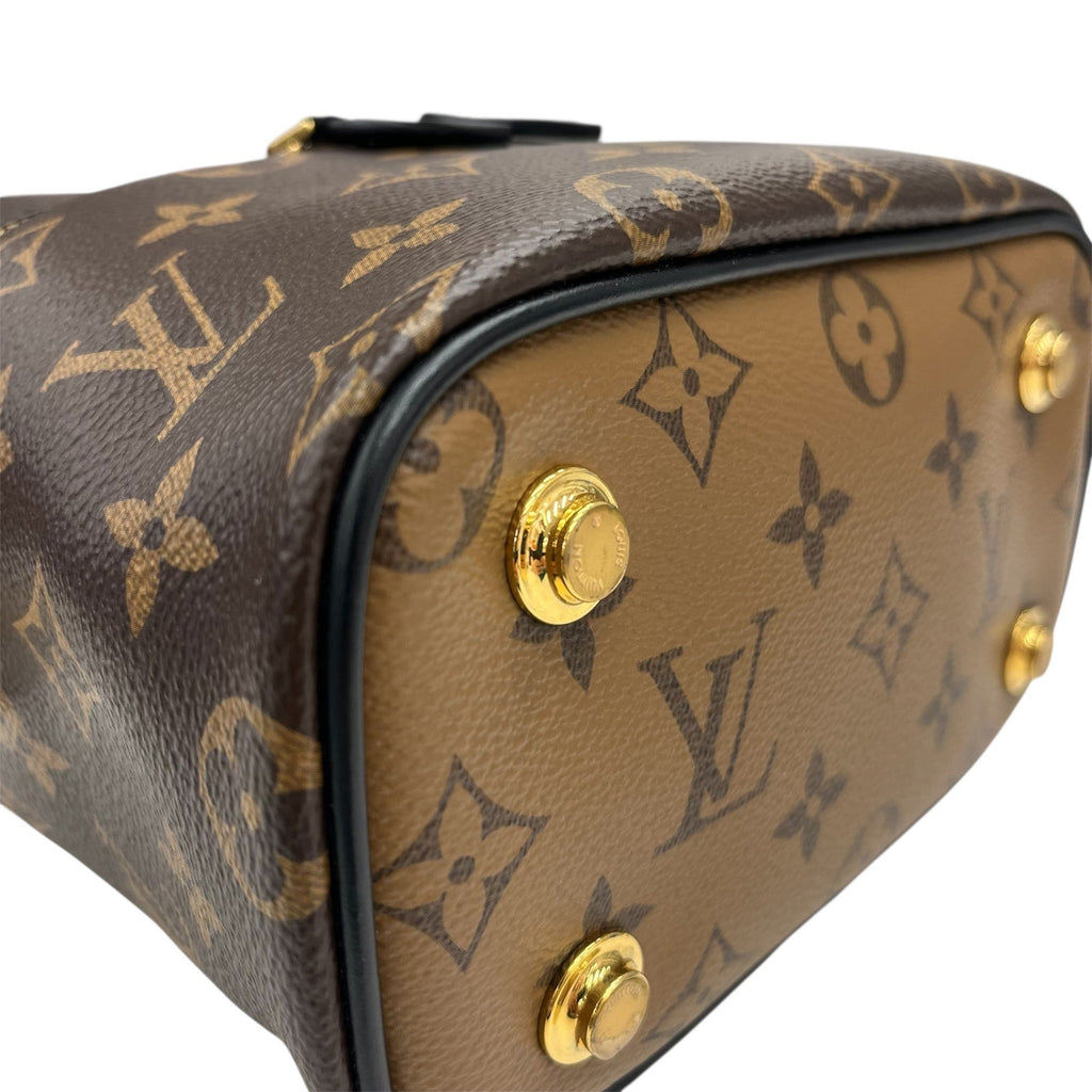 Louis Vuitton Brown Monogram Monogram Reverse Monogram Reverse Shoulder Bag