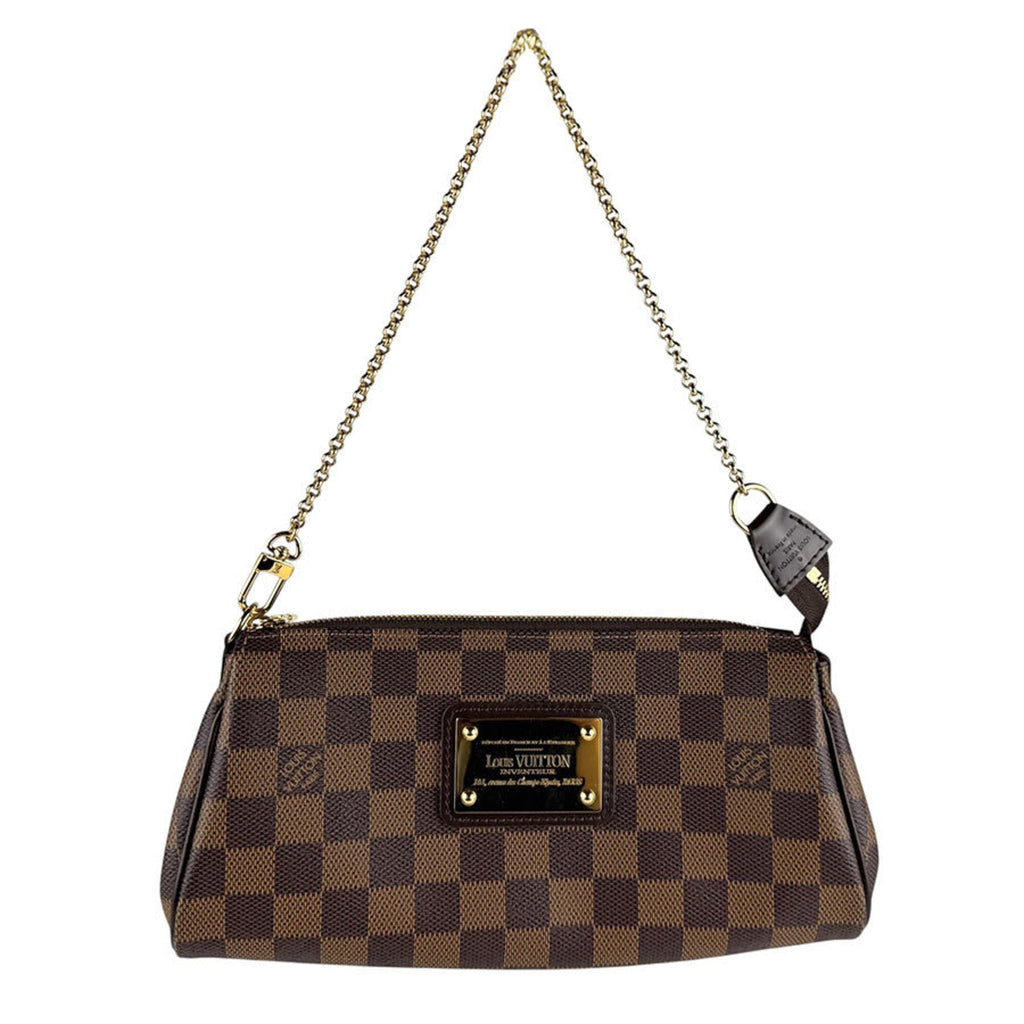Louis Vuitton Damier Canvas Ebene Damier Canvas Shoulder Bag