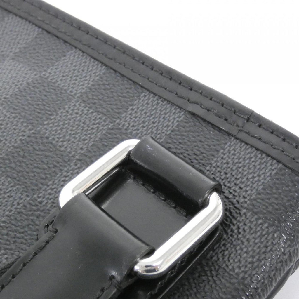 Louis Vuitton Graphite Coated Canvas Shoulder Bag