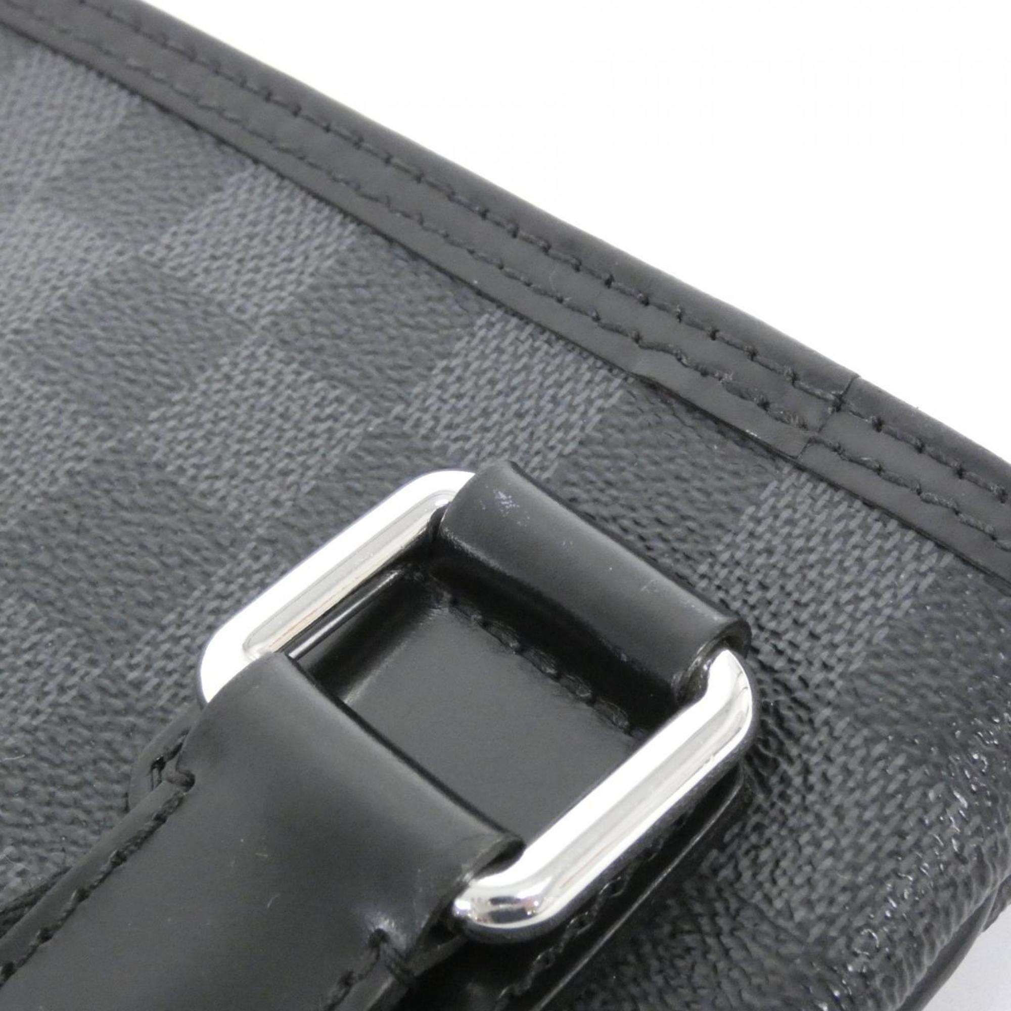 Louis Vuitton Graphite Coated Canvas Shoulder Bag