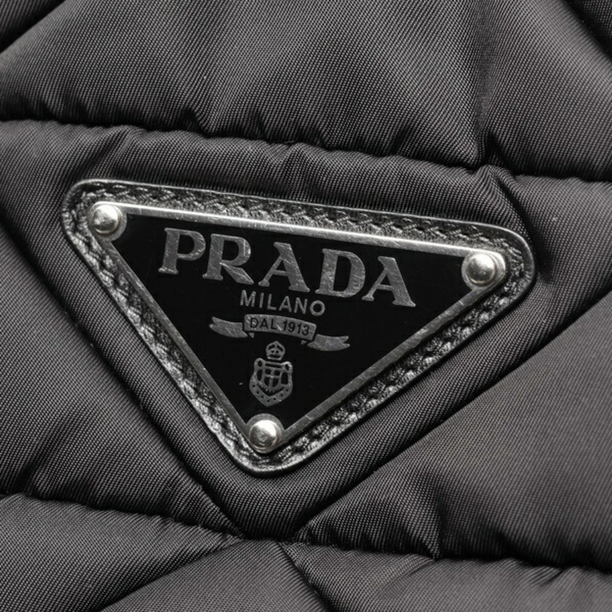 Prada Black Nylon Tote Bag
