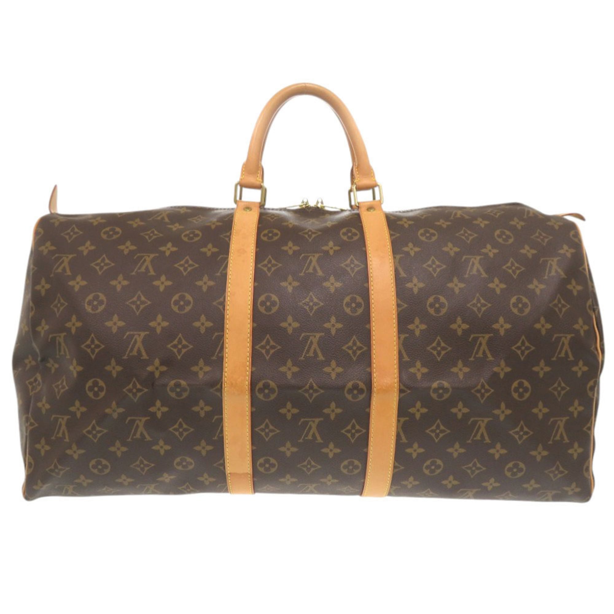 Louis Vuitton Brown Monogram Monogram Boston Bag