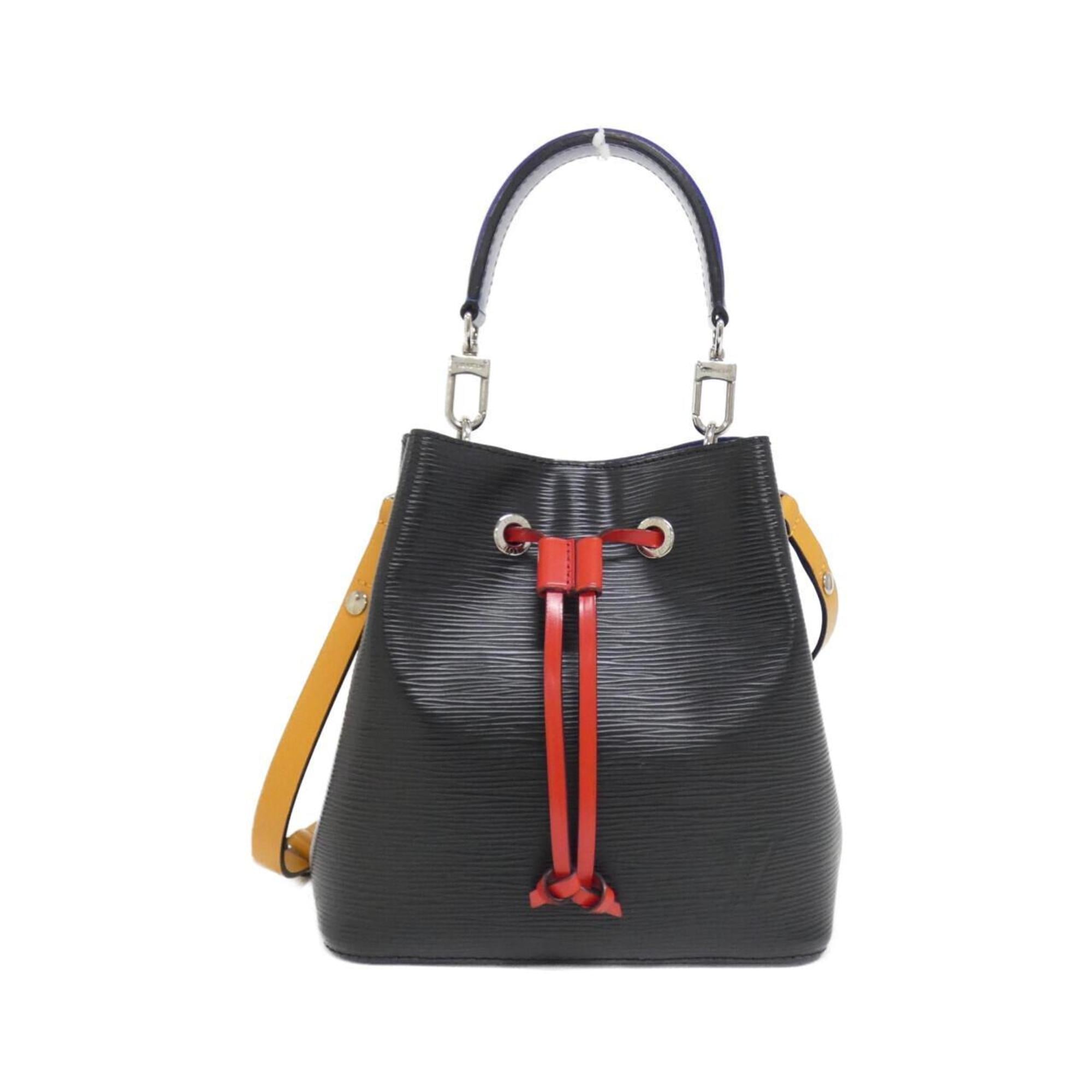 Louis Vuitton Noir Saffron Leather Shoulder Bag