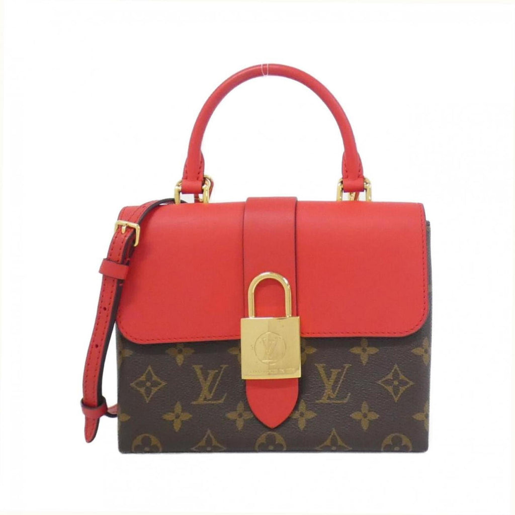 Louis Vuitton Brown Coquelicots Coated Canvas Leather Handbag