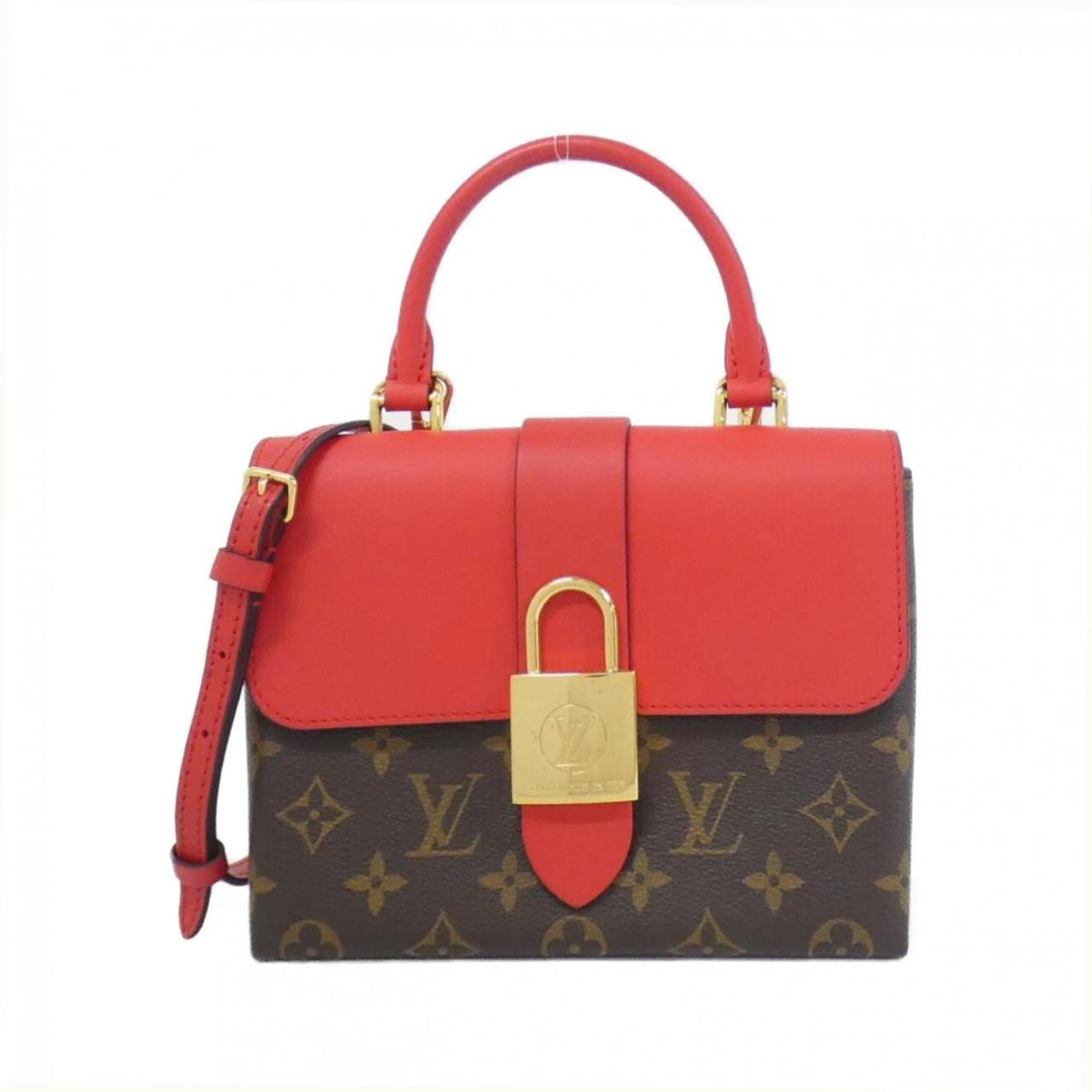 Louis Vuitton Brown Coquelicots Coated Canvas Leather Handbag