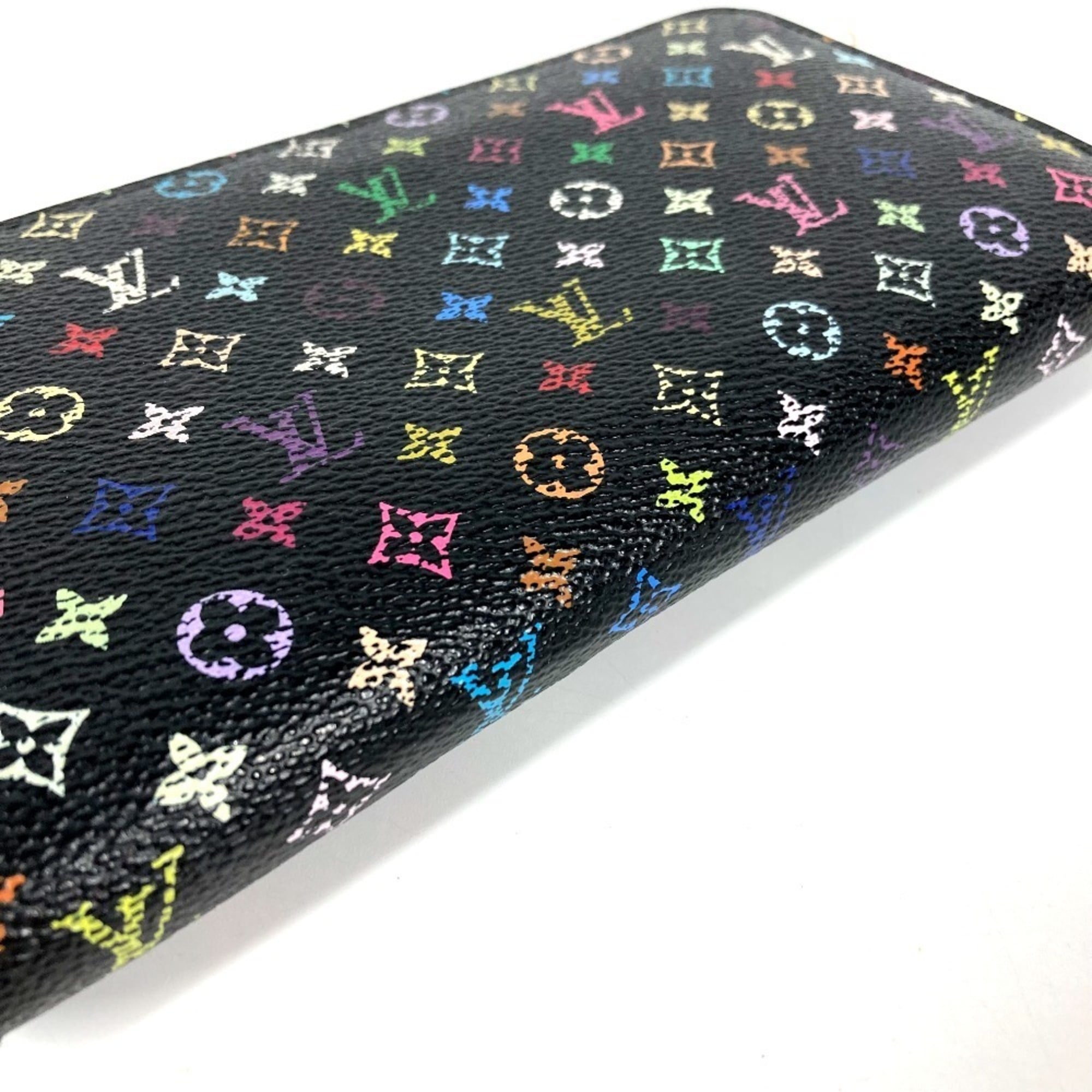 Louis Vuitton Monogram Multicolore Black Noir Monogram Multicolore Long Wallet