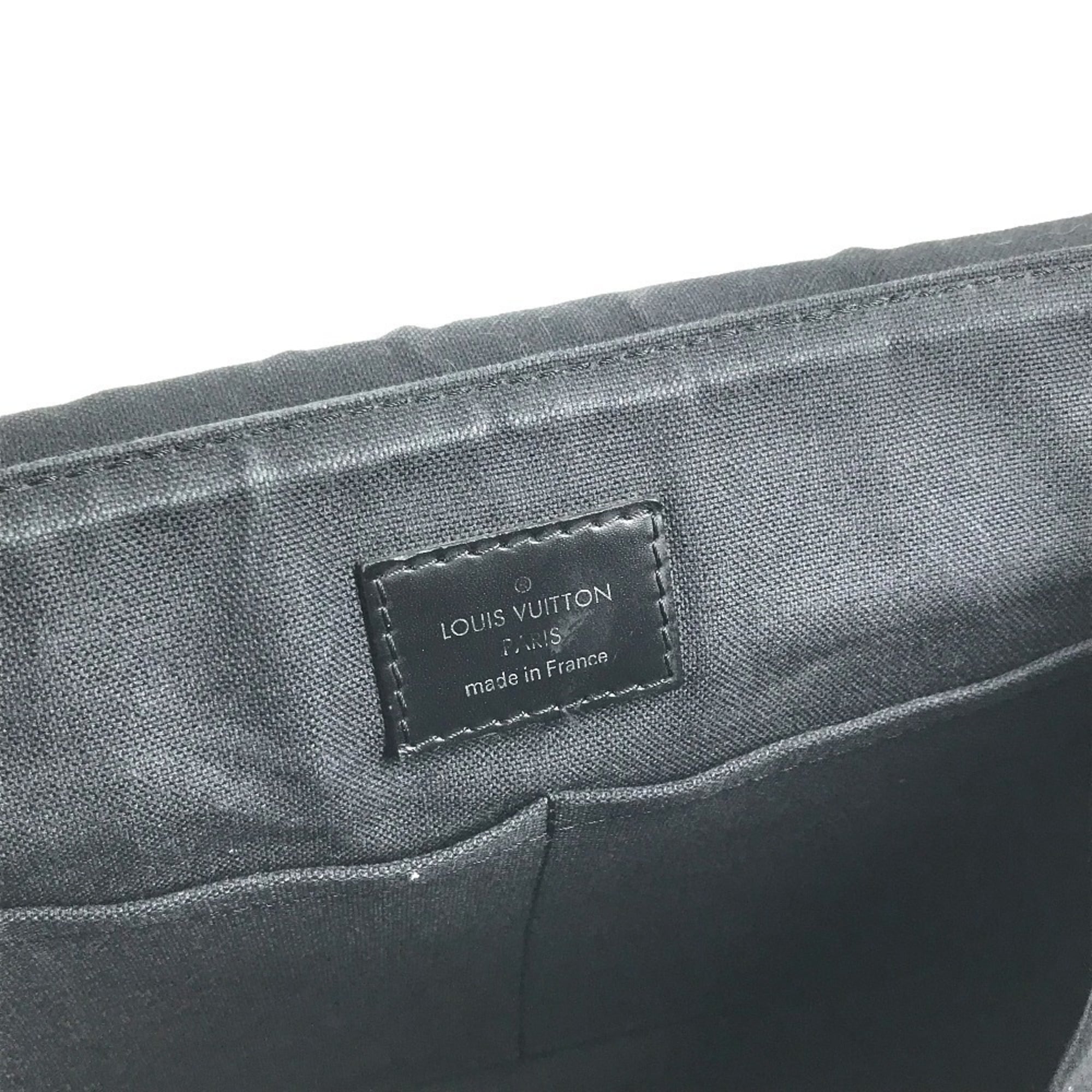 Louis Vuitton Black Damier Graphite Messenger Bag Shoulder Bag