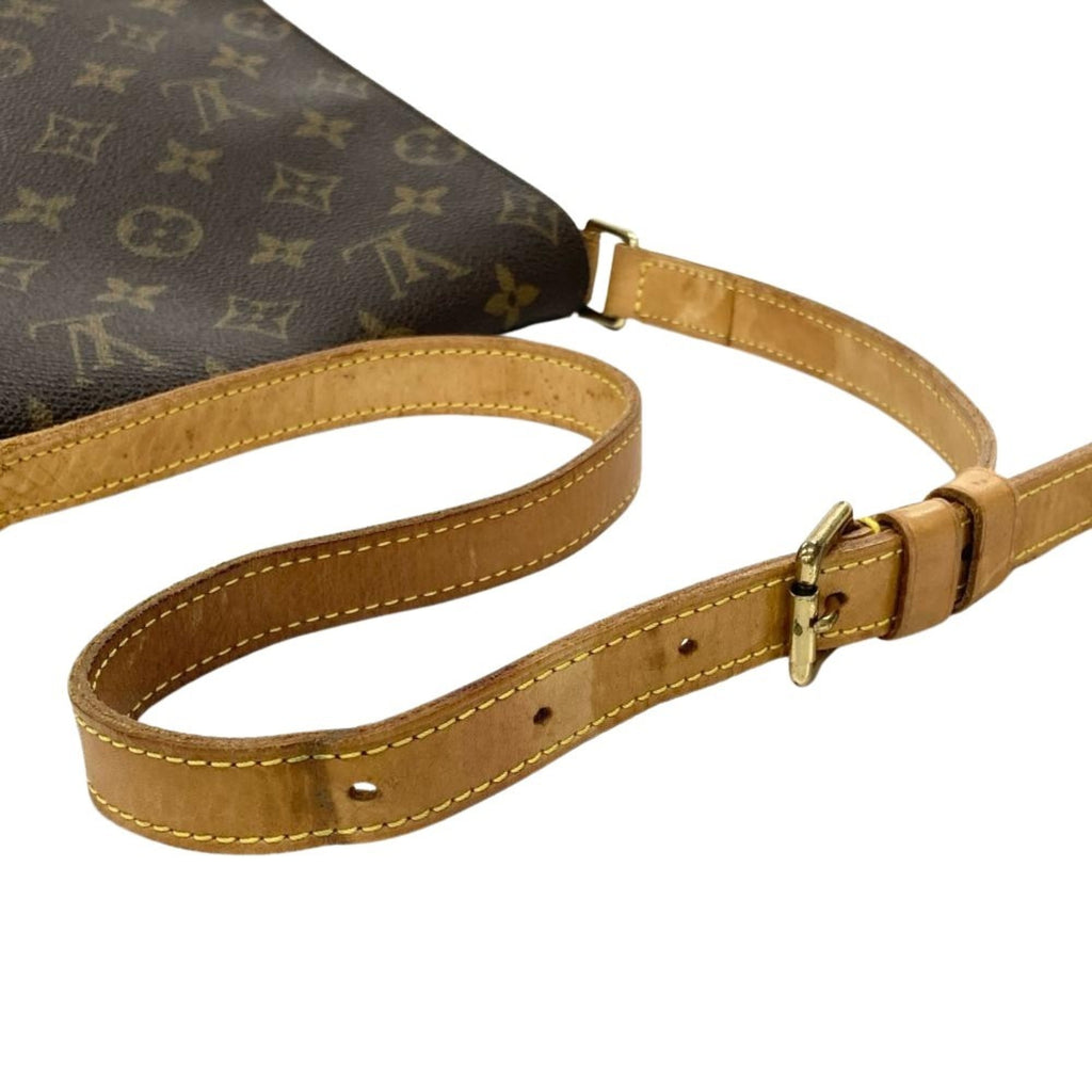 Louis Vuitton Brown Monogram Canvas Shoulder Bag