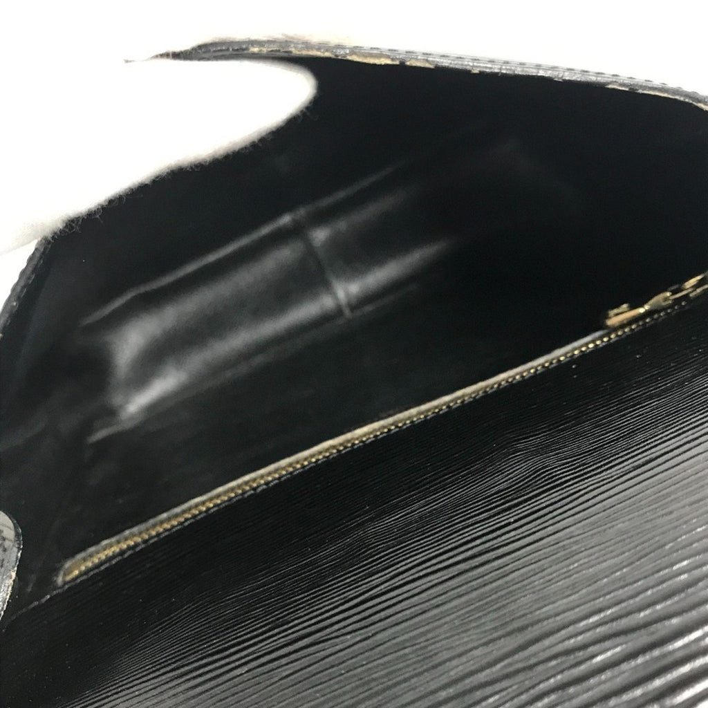 Louis Vuitton Black Noir Epi Leather Shoulder Bag