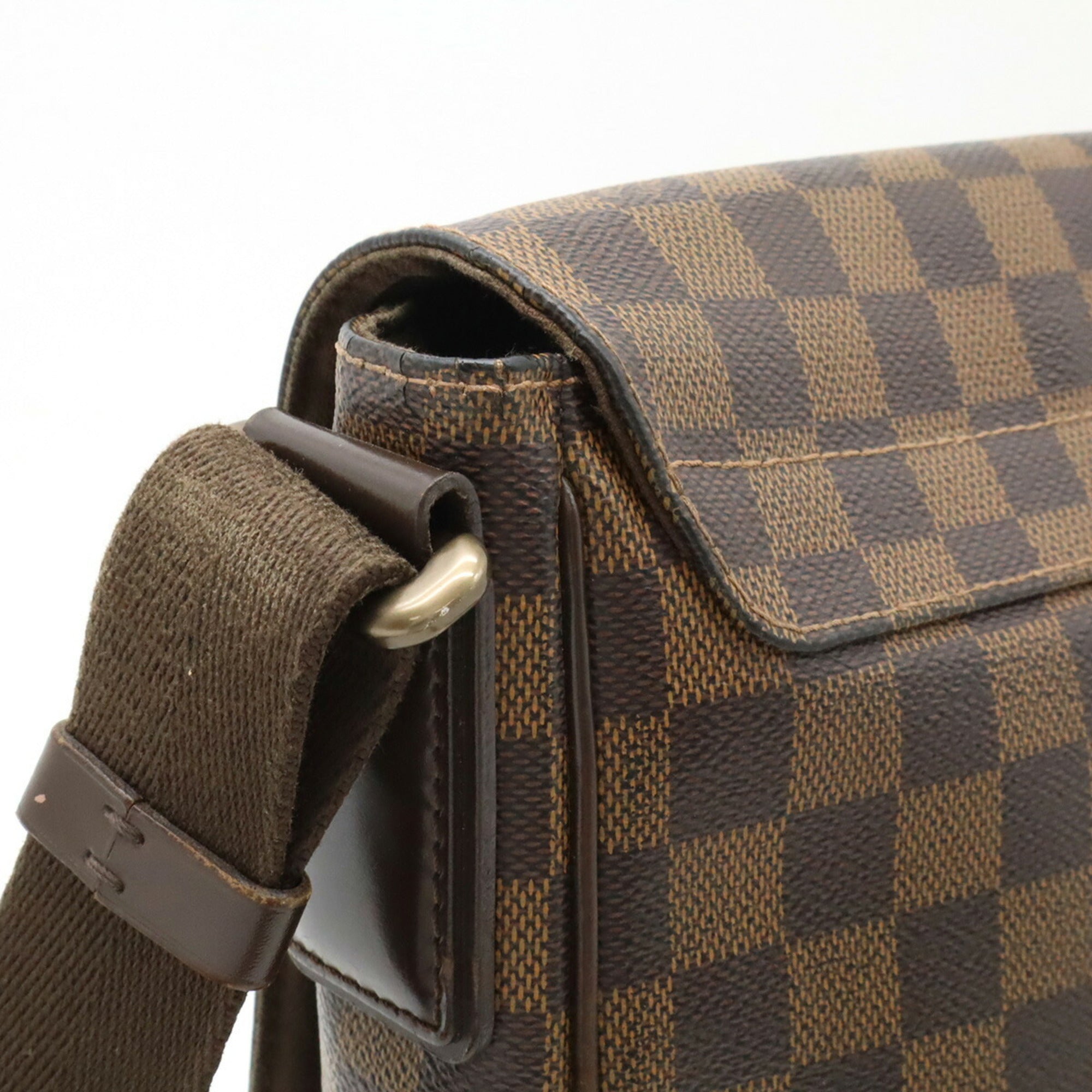 Louis Vuitton Brown Damier Canvas Pvc Shoulder Bag