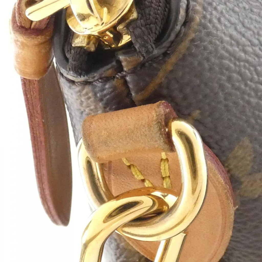 Louis Vuitton Marron Coated Canvas Handbag
