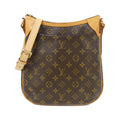 Louis Vuitton Marron Coated Canvas Shoulder Bag