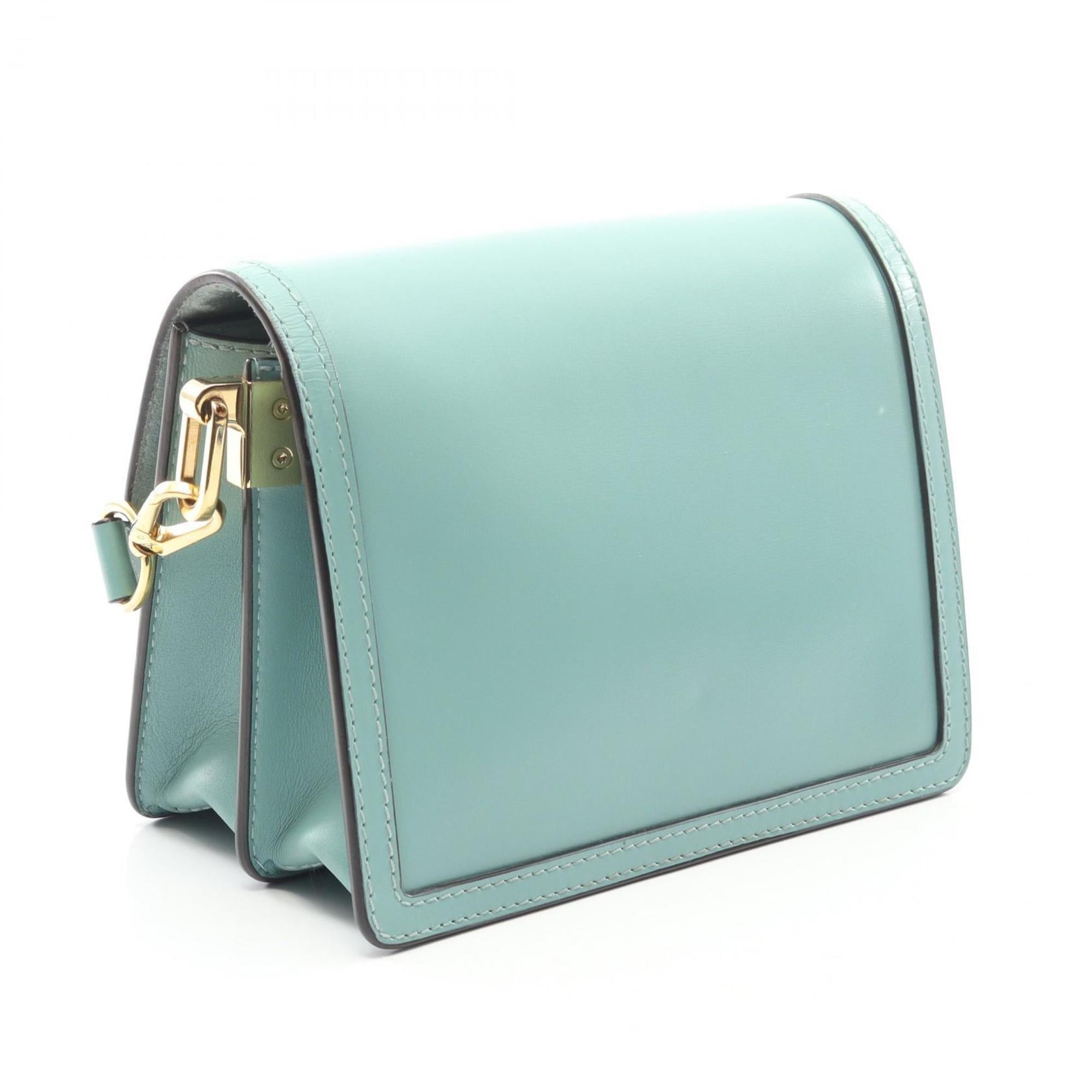 Louis Vuitton Green Leather Shoulder Bag