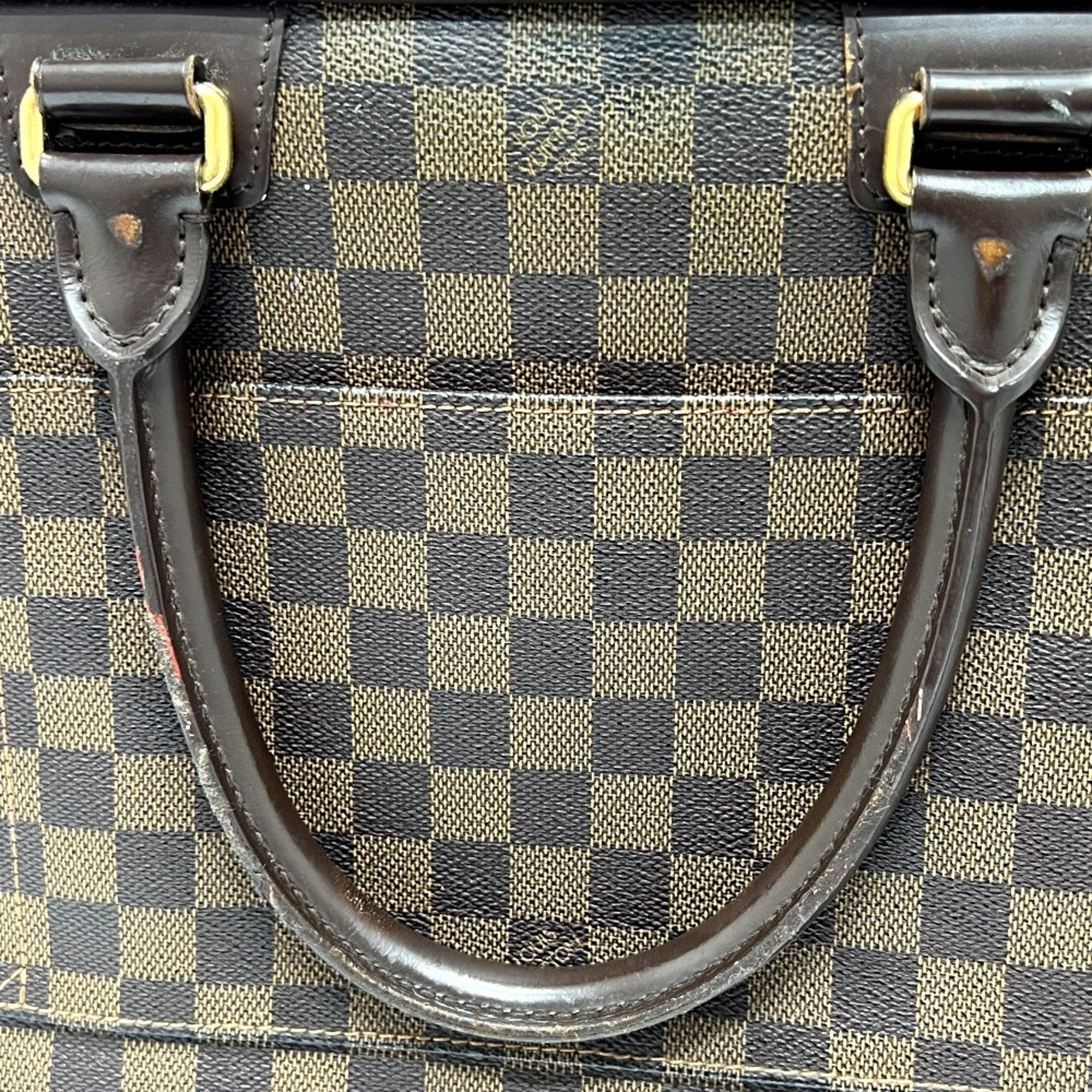 Louis Vuitton Brown Damier Canvas Ebene Damier Canvas Briefcase Handbag