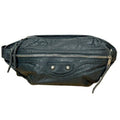Balenciaga Gray Leather Fanny Pack Sling